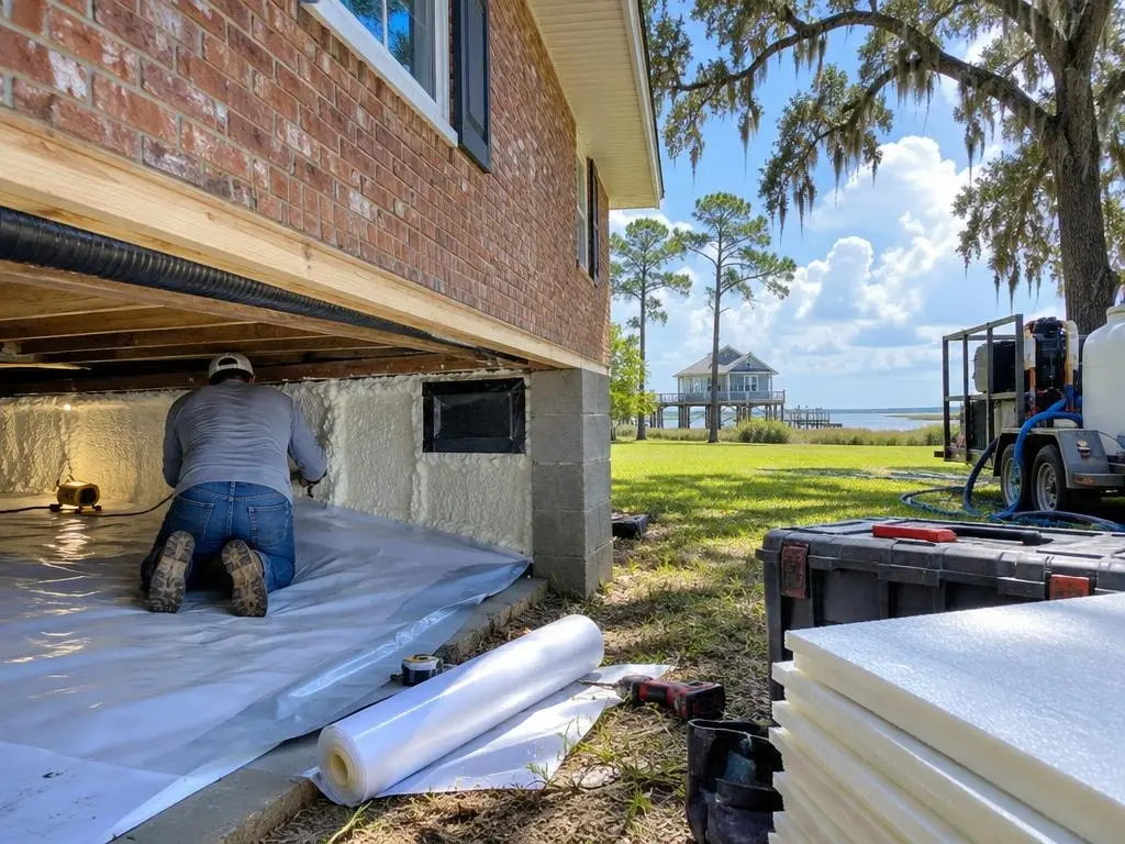 Crawl Space Encapsulation & Insulation in Tallahassee, FL