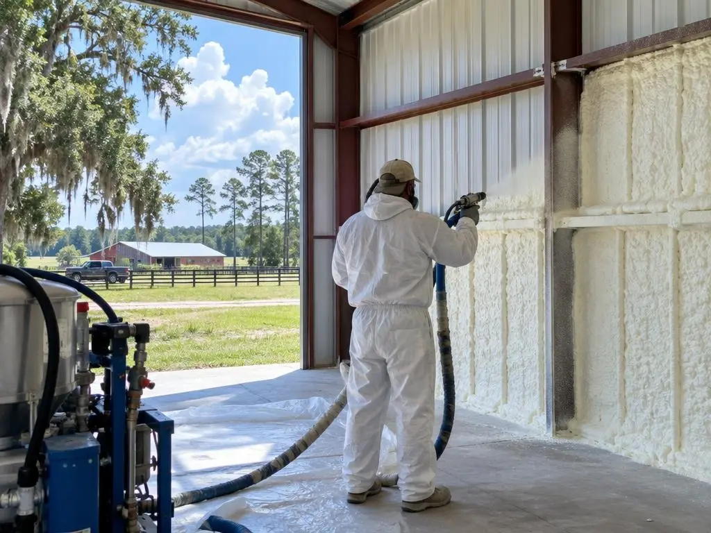 Metal Building & Barn Insulation in Tallahassee, FL